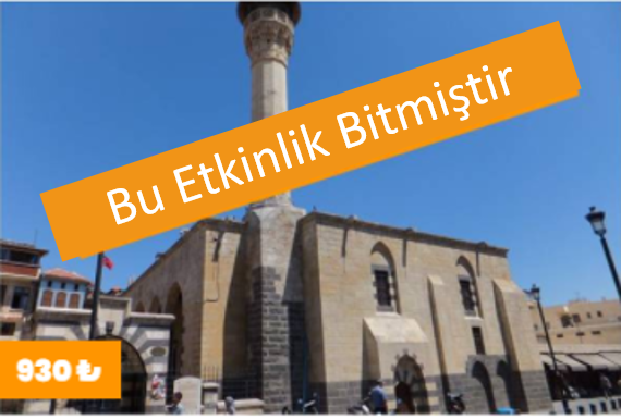 SEKAV dostları için GAP TURU 18-21 Mayıs 2017