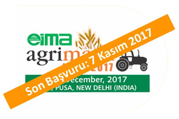 EIMA Agri Mach <br>07-13 Aralık 2017<br> Hindistan